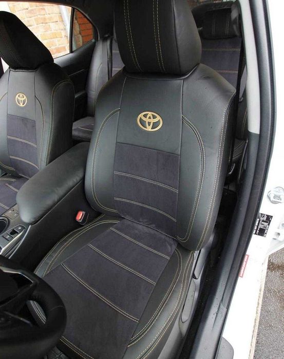 Авточехлы Toyota Camry 50 EUR 2010-2017 Экокожа Модельные Новые EMC-ELEGANT