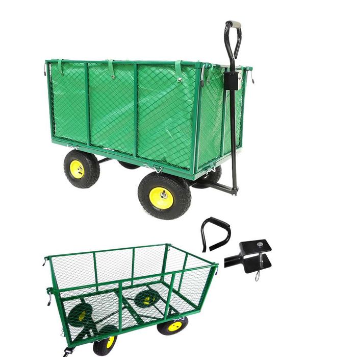 Wózek Transportowy Ogrodowy Taczka 500 kg - KURIER GRATIS !!!