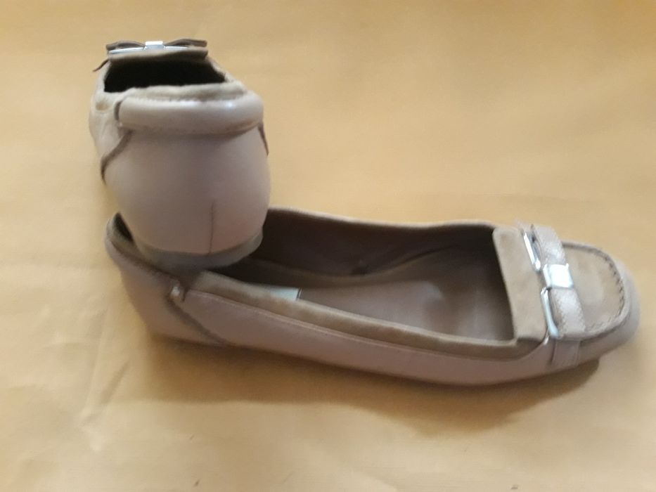 ZARA Women 40 piękne czółenka skórzane