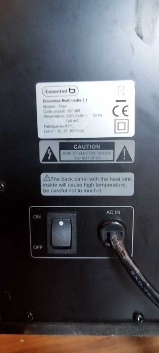 Sistema de som Essential