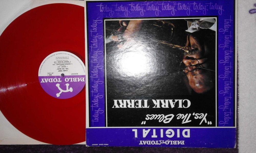 lp Jazz Clark Terry \ Yes, The Blues USA пластинка