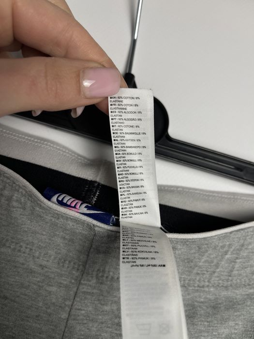 Спортивні лосіни nike just do it swoosh сірі леггінси найк оригінал