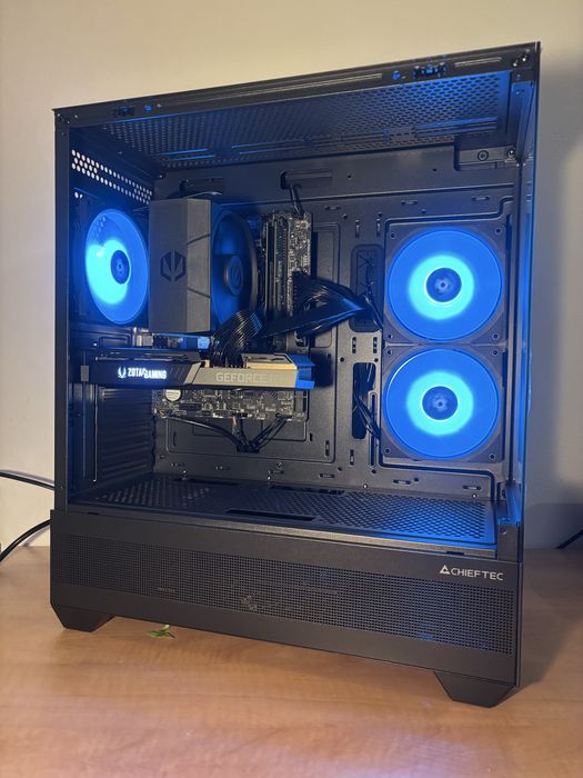 Komputer gamingowy rtx 3070/i3-14100f /16 GB/512gb M2/Gamecorepc