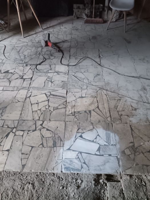Płyty 50x50x 5cm marmur 40m2 używane