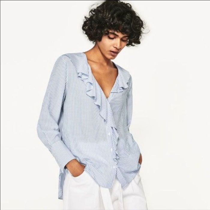 Блуза сорочка Зара Zara