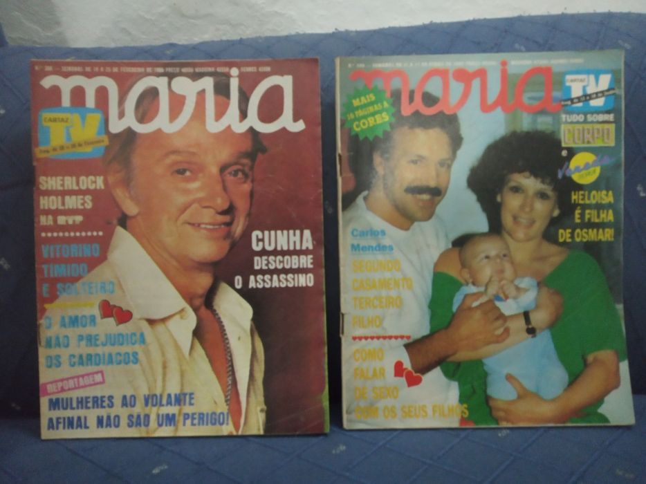 16 Revistas MARIA, lote anos 80