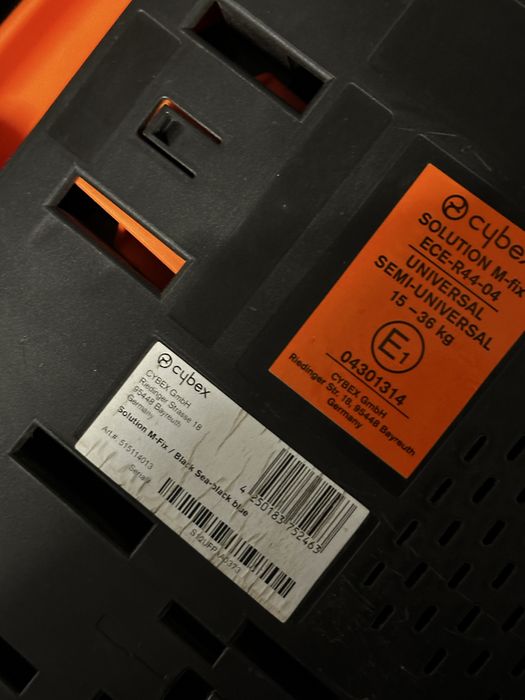 Cybex Solution M-Fix 18-36kg