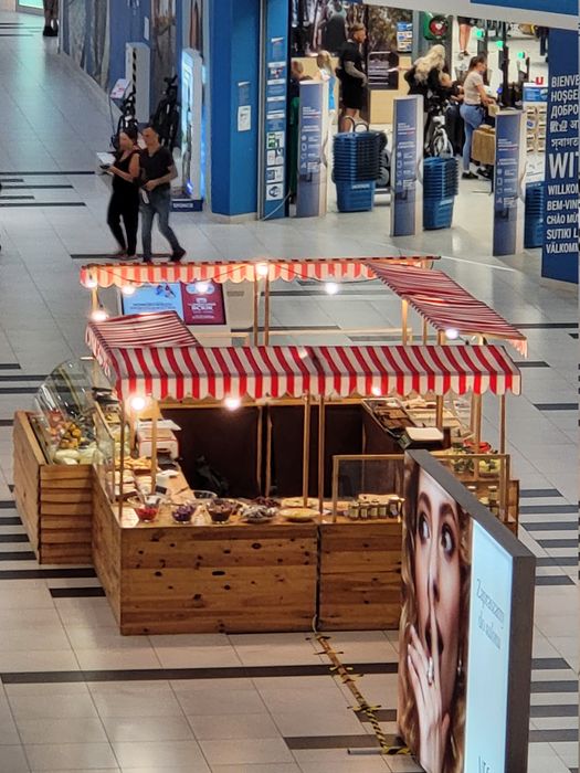 Drewniane Stoiska Wystawowe,  Promocyjne, Handlowe na Jarmarki