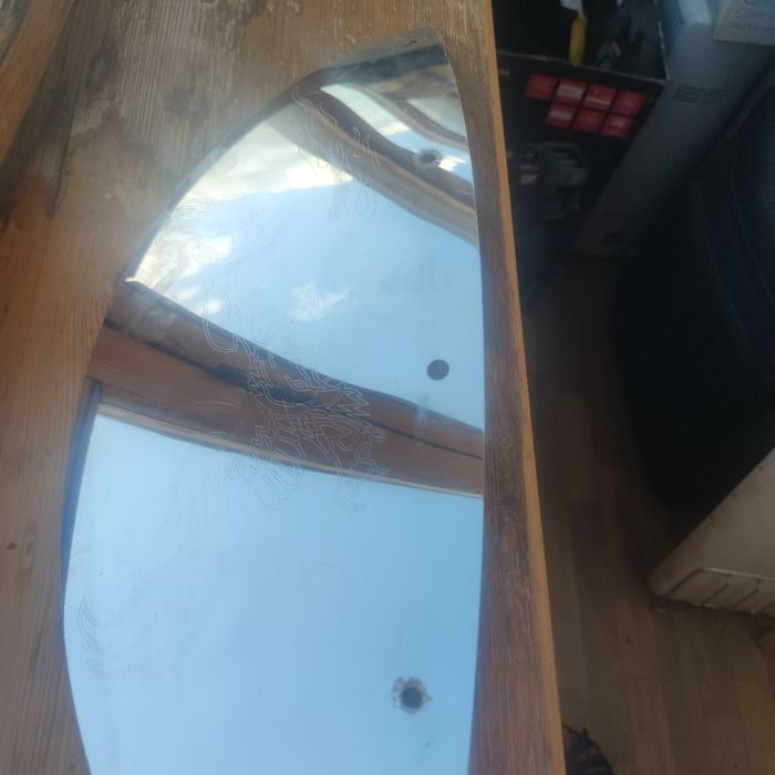 щиток из нержавейки на  Harley Davidson Electroglade.