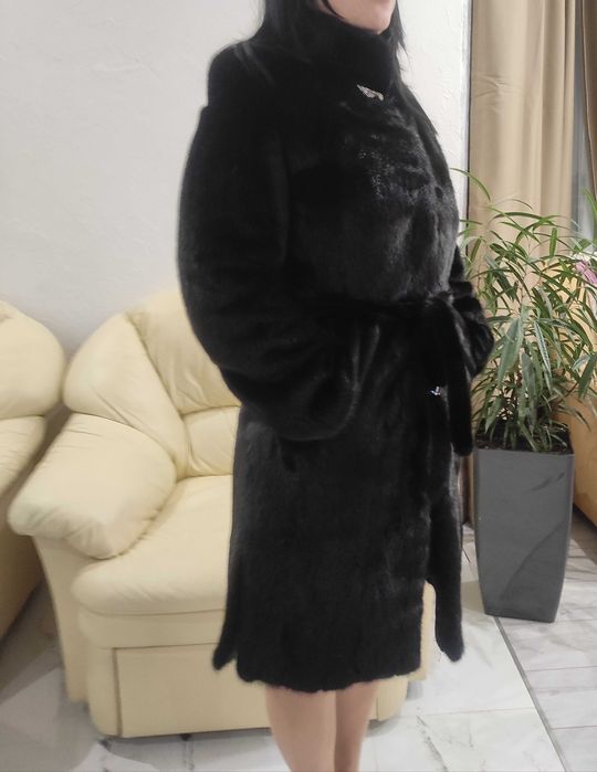 Натуральна Норкова шубка розмір М