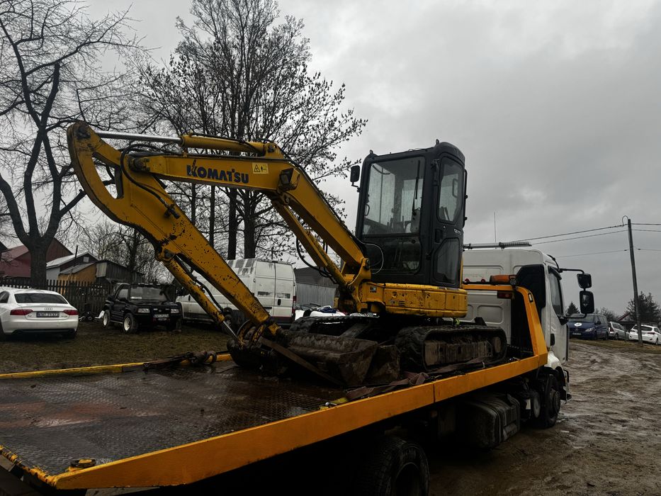 Minikoparka komatsu pc35mr  3.9t  2005r
