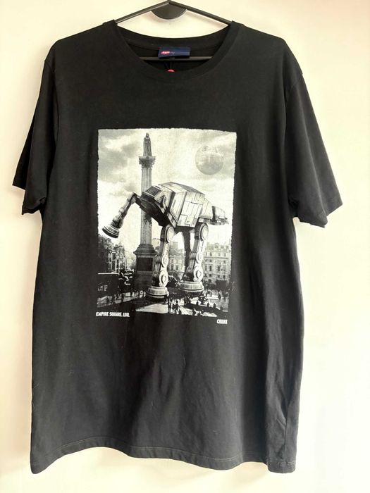 Tshirt Star Wars black L unikat.
