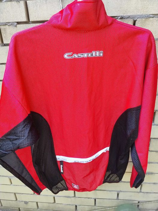 castelli ветровка веловетровка светоотрожатель Италия размер М скорпио