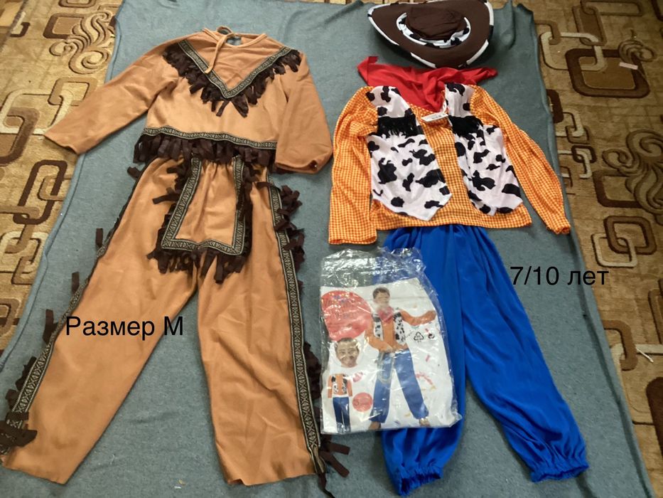 Костюм Новый год Марвел Нинзя Индеец Гари Потер Лев Тигр Бетмен Ковбой