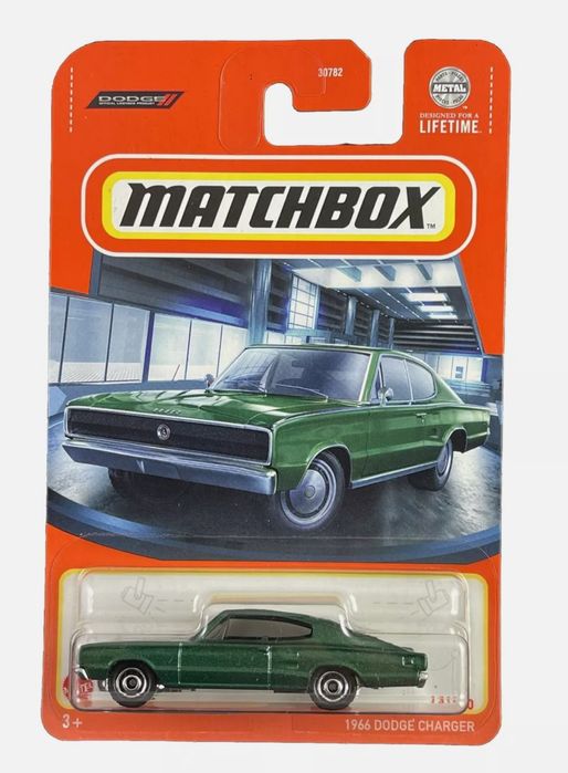 модель Dodge charger 66 matchbox 1:64
