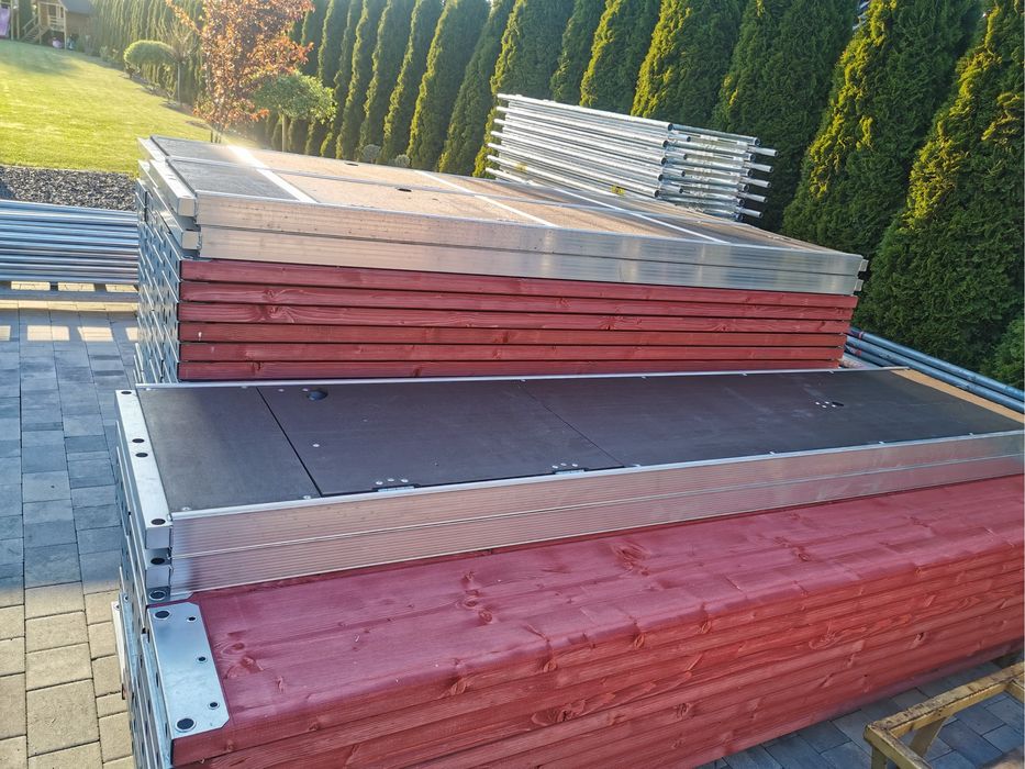 Rusztowanie elewacyjne  80m2 typ Plettac