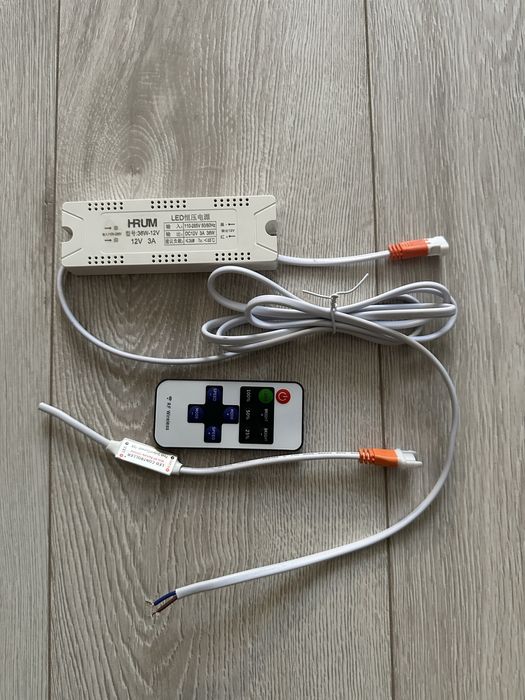 Sterownik i zasilacz LED RF Pilot