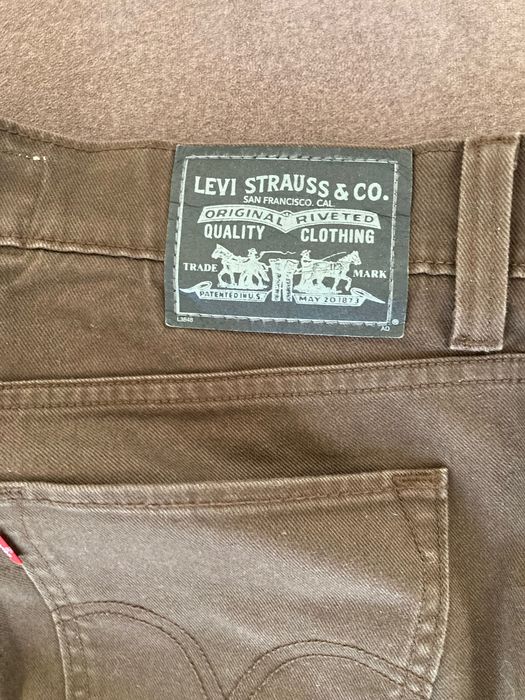Dżinsy czekoladowe Levis 510