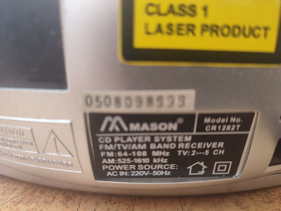 cd магнітола, програвач manson cr1282t з радіо