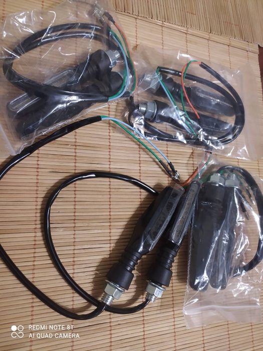 Led повороти на мотоцикл