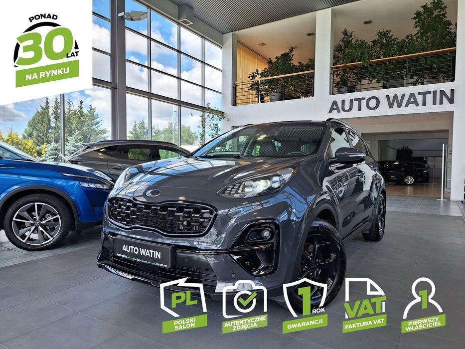 Kia Sportage Polski Salon, Pierwszy Właściciel, Black Edition 4WD, Serwisowana, FV