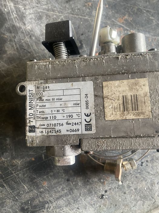 Vavula gas minisite para fritadeiras gas industrial