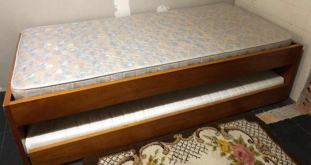 Cama Solteiro Dupla