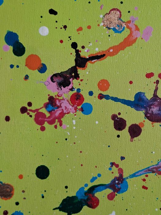 Tela original pintada a acrílico