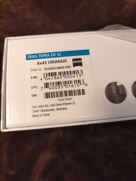 Lornetka Carl Zeiss Terra ED 8x42