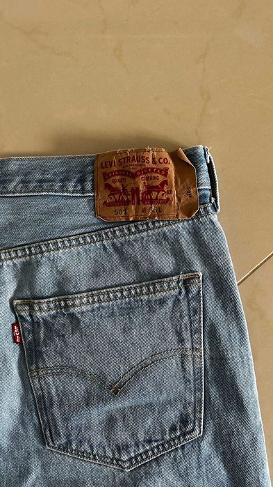 Levis 501 W36 Szorty Krótkie Spodenki Piękne