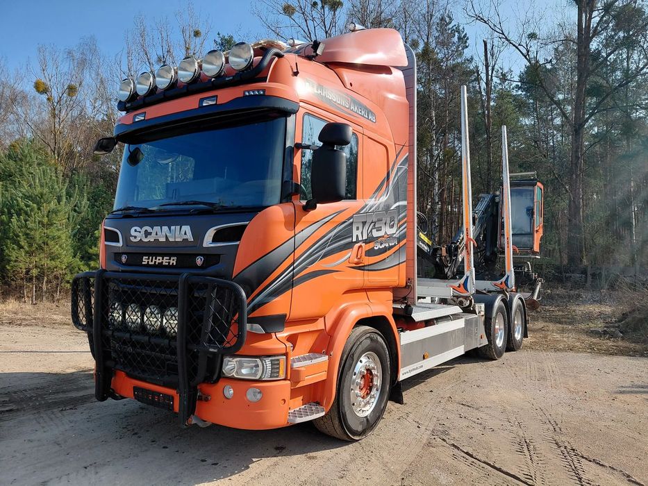 Scania R730  Scania R730 rok 2017r loglift 108s 9.6 do drewna lasu 6x4