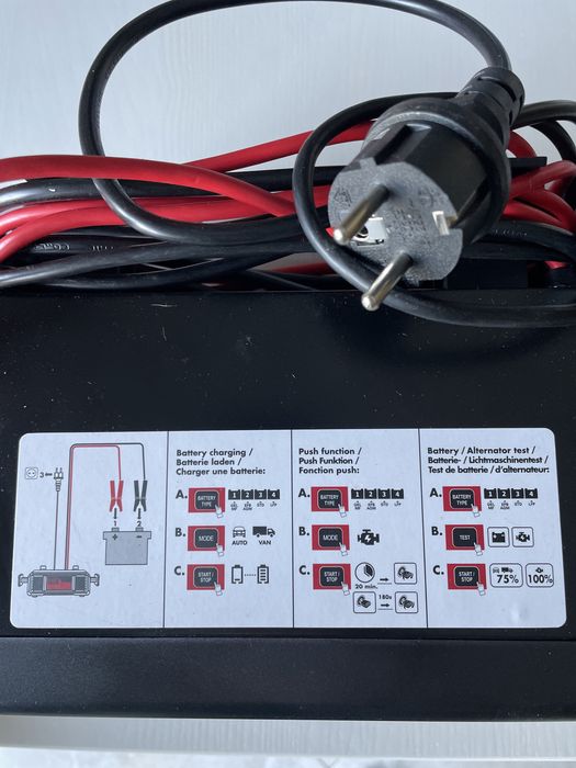 Carregador de baterias 17A - NOVO - pvp  50€