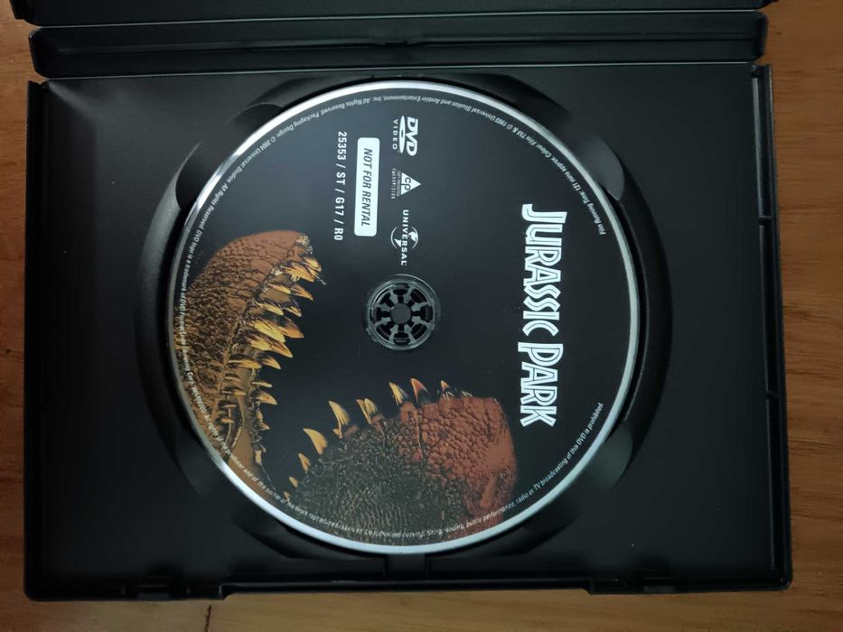 filme dvd original - jurassic  park