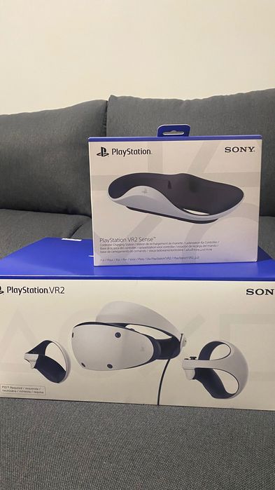 Óculos VR2 ps5 + base de carregamento