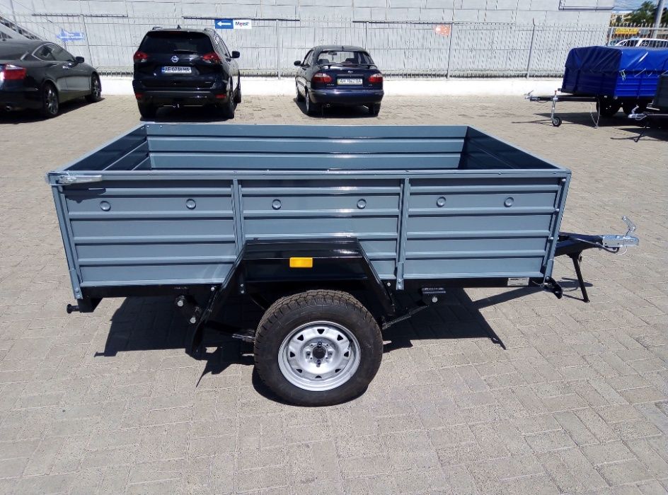 Одноосный Оцинкованный легковой Прицеп Кремень+ КРД 105  2500*1300