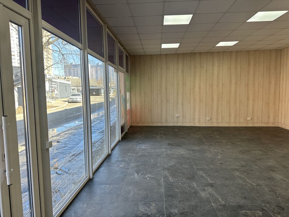 Оренда нового комерційного примішення 60 м2 з ремонтом, Коцюбинське