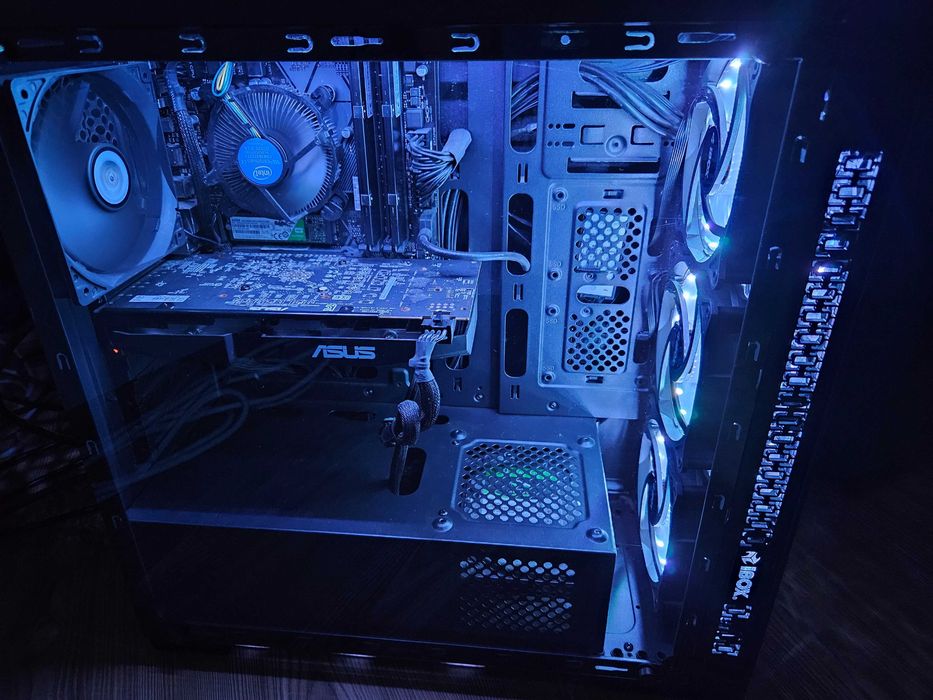 Komputer do biura i gier x-kom / i5-9400F / RX 580 / 16GB / ASUS B360M-A / SSD+HDD / Win11