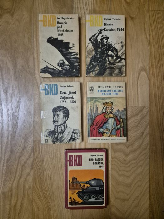 5 x BKD Bitwy kampanie dowódcy Husaria Nad Zatoką Cassino Zajączek