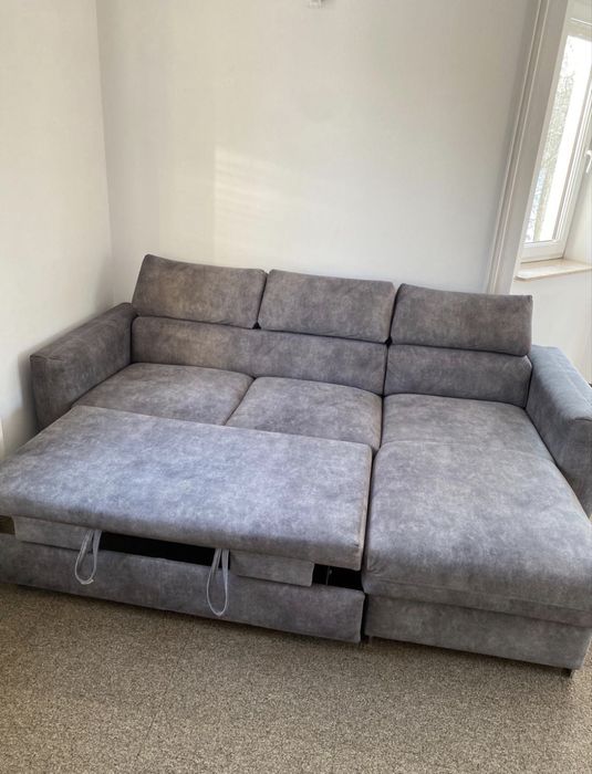 Narożnik z funkcją spania