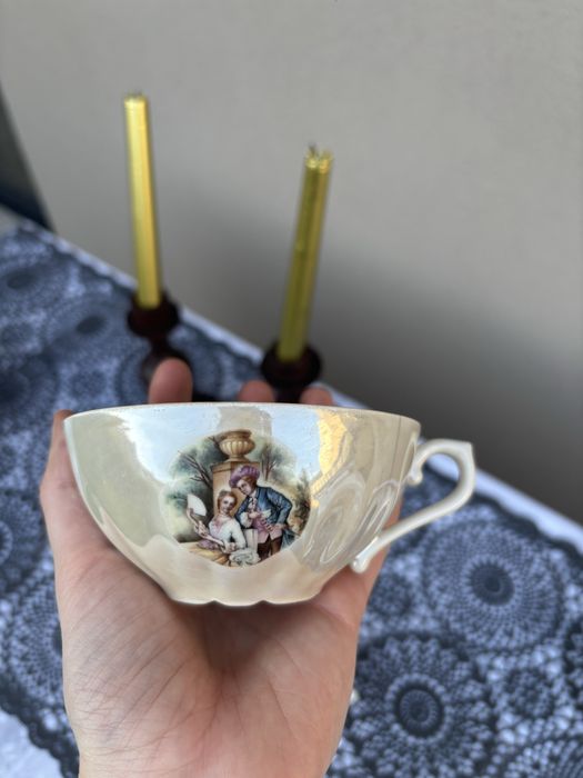 Conjunto de chávenas vintage