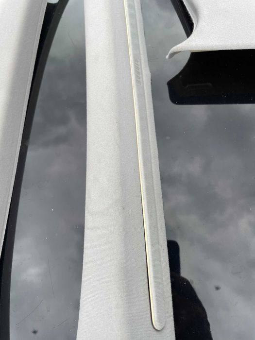 Bmw 3 e46 sedan podsufitka z szyberdachem słupki A B  komplet jasny