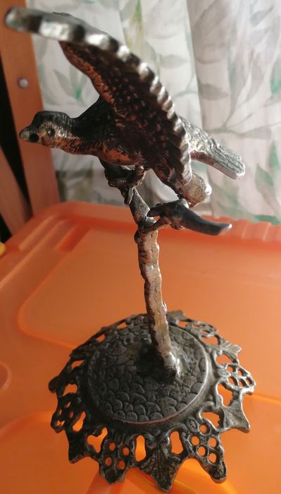 Galo e Águia em bronze