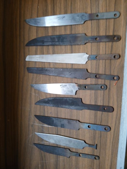 Сталеві заготовки для ножів. Сталь 40Х13 товщина 2мм.