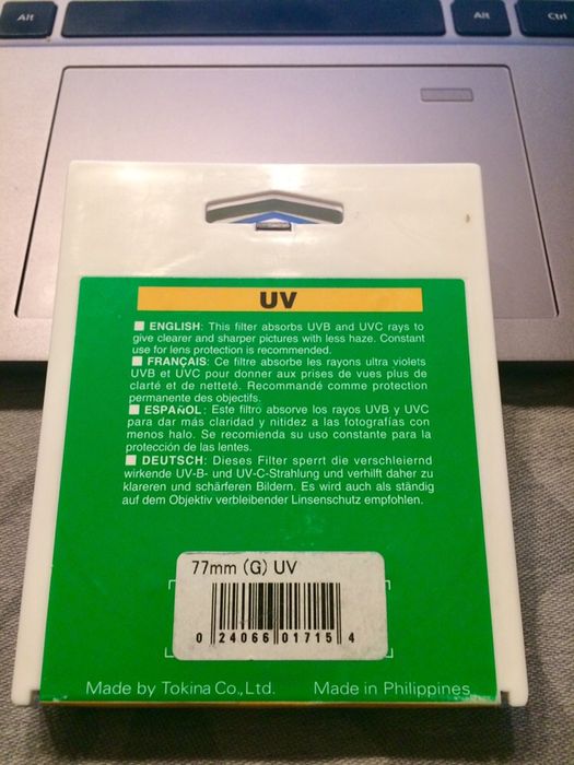 Filtro UV Hoya 77mm