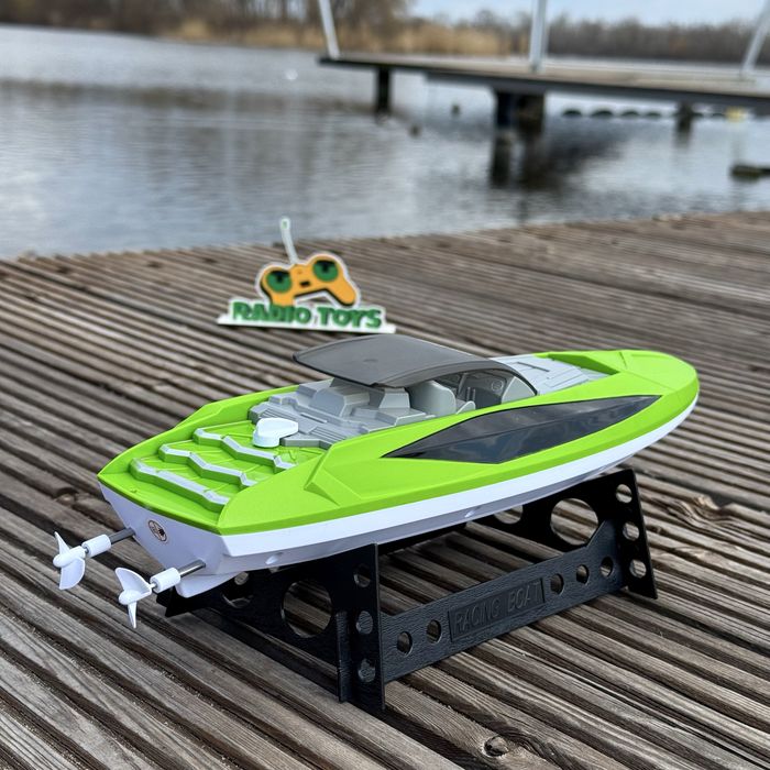 Катер на радіокеруванні Sea Phantom 28 км/год Зелений. Човен на пульті