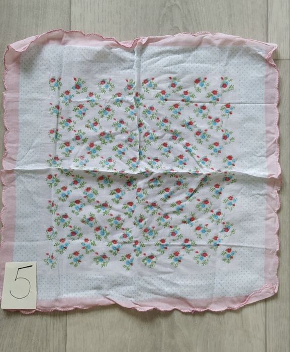 Носова хустка, бавовняні носові хустинки