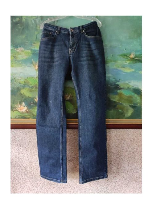 Denim Redstar made in italy włoskie spodnie dżinsy klasyczne proste