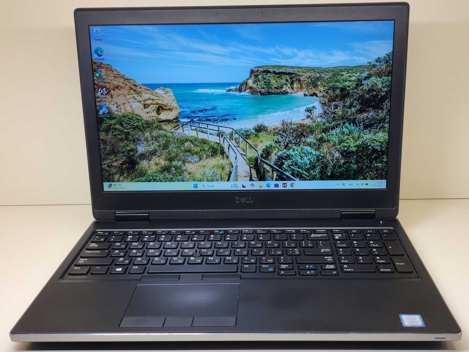 Ноутбук Dell Precision i7-8850H/16gb/256gb/15.6 FHD IPS/WIN 11Pro