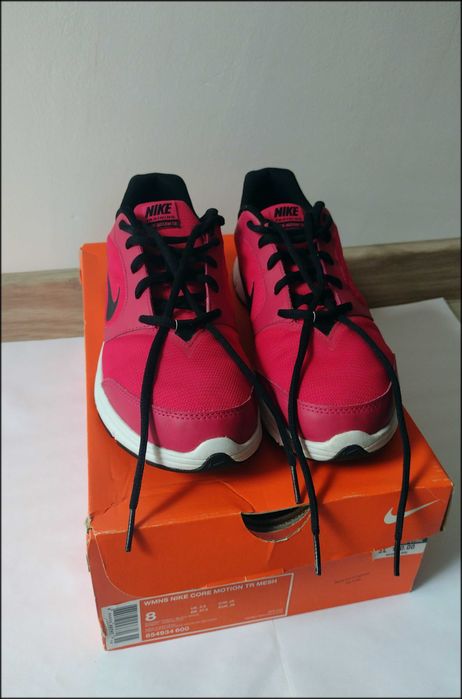 Nike Sportowe Cross Buty treningowe, kolor trendy Fuksja Rose, 39 jak Nowe, Oryginał