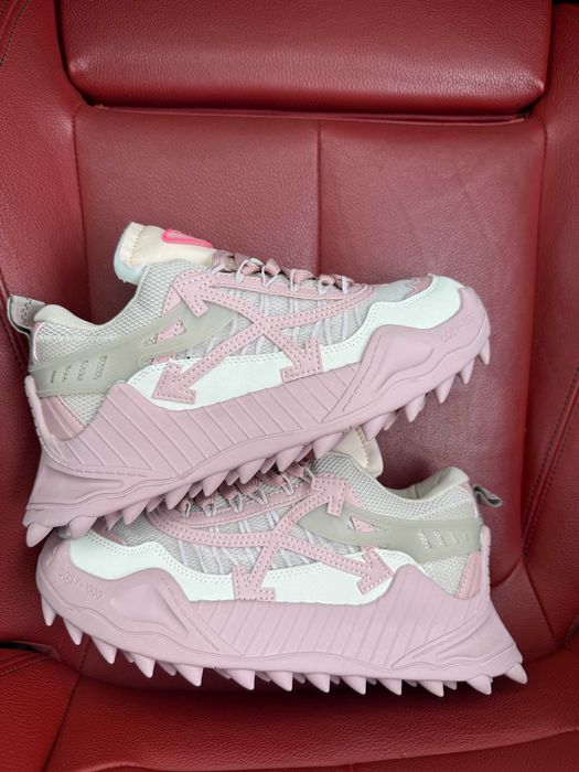 (ОПЛАТА ПІСЛЯ ОГЛЯДУ)Off White Odsy 1000 Pink Beige Офф Вайт Одсі 1000